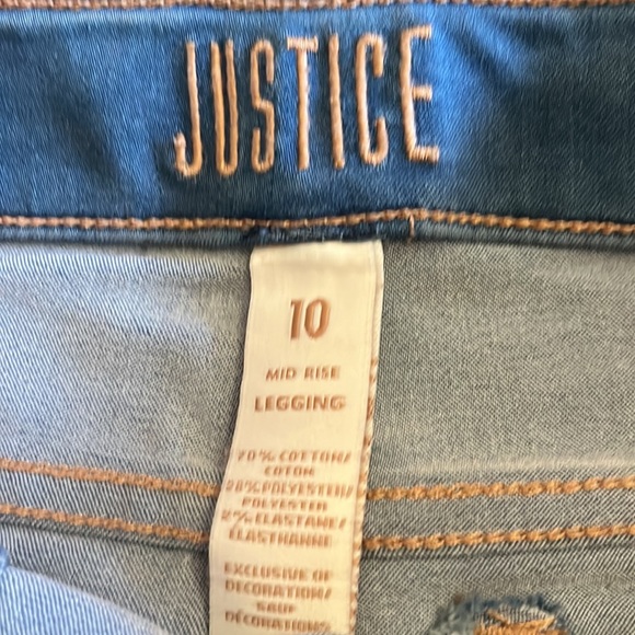 Justice skinny Jeans . Worn handful of times - Picture 2 of 2